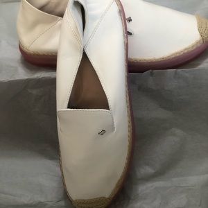 Kate Spade white leather tennis shoes size 8.5